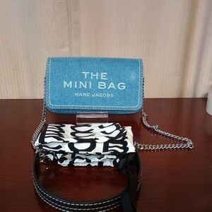 Marc Jacobs The Denim Chain Mini Bag